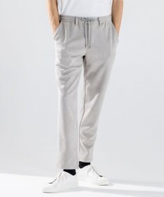 JOSEPH HOMME 【WEB・一部店舗限定  】レザーライクポンチ　ドロスト付テーパードパンツ / PEGG CONVERTIBLE