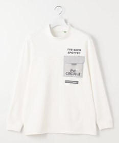 PW CIRCULUS 【MEN】ポケット 長袖 モックネック シャツ