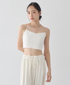 earth music&ecology カップ付ショート丈キャミソール