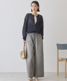 AMERICAN HOLIC 【前後2WAY】透かし編みニットカーディガン