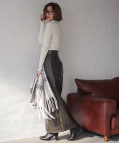 WEGO 【2025年秋冬新作】リブタートルニット