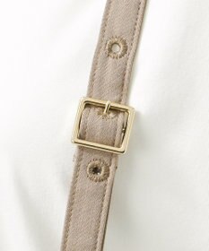 23区 L 【GOLD LABEL】クリスピーリネンストレッチ サスペンダーパンツ