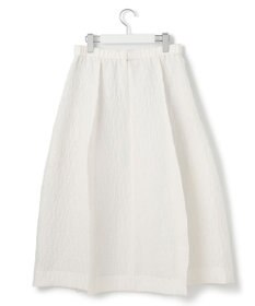 23区 L 【洗える】エクラジャカード コクーン スカート