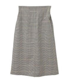 Green Parks きれいシルエットチェックＡラインスカート