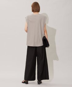 ICB 【接触冷感・UVカット・速乾・洗える】マットスキューバ  ノースリーブプルオーバー