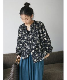 CRAFT STANDARD BOUTIQUE インド綿アソート柄シャツチュニック