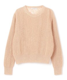 BEIGE， 【S-size】GARDENIA / クルーネックニット