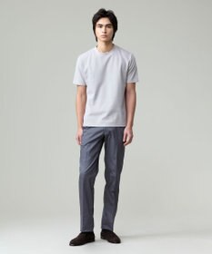 J.PRESS MEN 【ストレッチ】グリストーンダンプ ステムテーパードパンツ