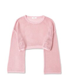 WEGO ショートメッシュニットプルオーバー