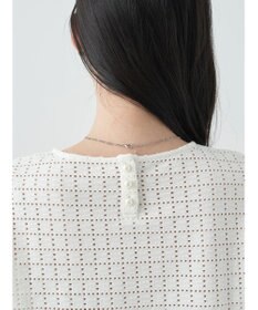 earth music&ecology ジャガードレースプルオーバー