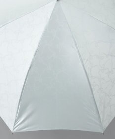 AURORA 【 NINA RICCI（ニナ リッチ）】リボン柄無地ジャガード雨傘（長傘）