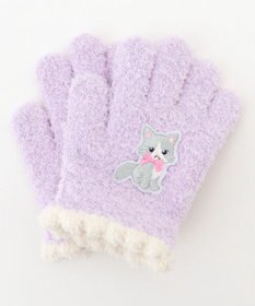 ANY KIDS アニマル刺繍手袋