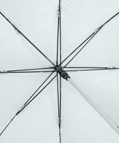 AURORA 【 NINA RICCI（ニナ リッチ）】リボン柄無地ジャガード雨傘（長傘）