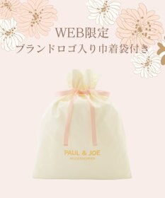MOONBAT 【WEB限定ラッピング袋付】PAUL & JOE ACCESSOIRES フェイクファービッグリボンマフラー