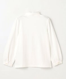 ANY KIDS リボン付きスタンドカラーブラウス