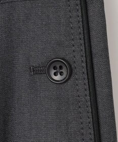 J.PRESS LADIES L 【洗える・防シワ・速乾】ツイルシャンブレー ワイド パンツ