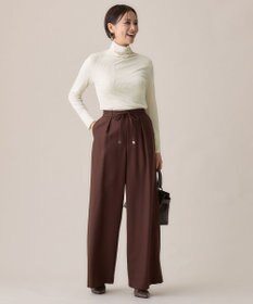 自由区 ウールサキソニーワイド パンツ