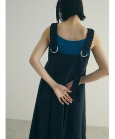 Green Parks armonia.ギャザーストラップワンピース