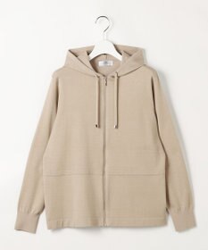 J.PRESS LADIES L Hood Cardigan ニット パーカー