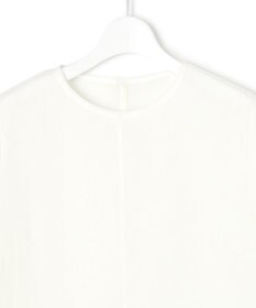 23区 【吸水速乾/UVカット/接触冷感】ストレッチジョーゼット シアーコンビ カットソー