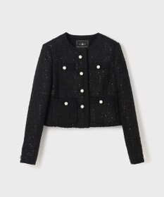 GRACE CONTINENTAL ツイードショートジャケット