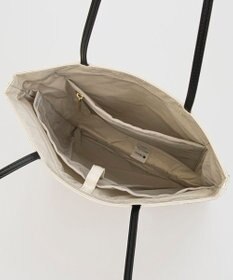 LeSportsac VERTICAL CITY TOTE/アップタウンサンドバー/ブラック