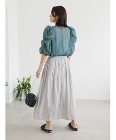 Green Parks ・ＡＮＤ　ＳＥＡＲＣＨ　シアーパワーショルダーブラウス