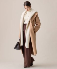 自由区 ウールサキソニーワイド パンツ