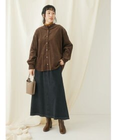 CRAFT STANDARD BOUTIQUE コーデュロイバンドカラーシャツ