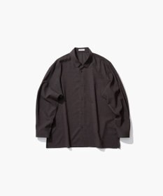 ATON TWIST WOOL WASHER | オーバーサイズシャツ - UNISEX