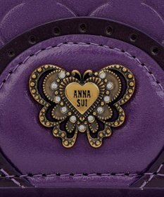 ANNA SUI エレノア 内Lファスナー二つ折り財布