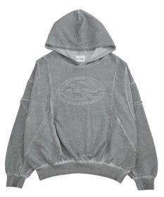 WEGO 【ユニセックス着用ITEM/MLサイズ展開】コールドダイスウィッチングプルパーカー