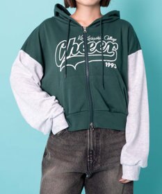 WEGO チアロゴWジップパーカー