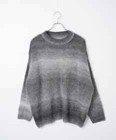 WEGO グラデーションメッシュニット