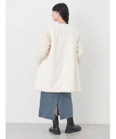 earth music&ecology ファー＆キルティングリバーシブルコート