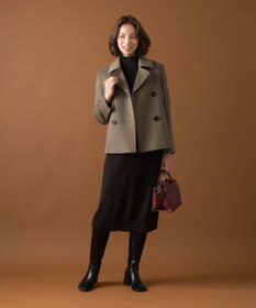 今季物！23区ワンピース　ブラック 洗える】TWビエラ ブザム ワンピース / 23区 | ファッション通販