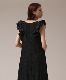 GRACE CONTINENTAL フリルレースワンピース