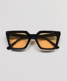 WEGO カラーレンズスクエアウェリントン