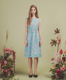 TOCCA 【洗える・消臭】SCARLET MALLOW ドレス