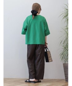 AMERICAN HOLIC 接触冷感ＳＺ５分袖カットプルオーバー