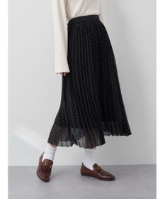 earth music&ecology すきな丈プリーツスカート