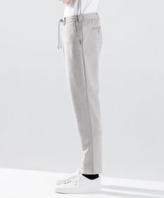 JOSEPH HOMME 【WEB・一部店舗限定  】レザーライクポンチ　ドロスト付テーパードパンツ / PEGG CONVERTIBLE