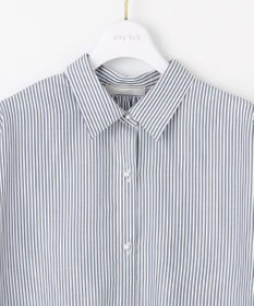 ANY SIS 【UVケア】イージーケアストライプ シャツ