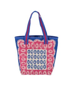 tsumori chisato CARRY ダイヤモンドフラワー トートバッグ リバーシブル 花柄