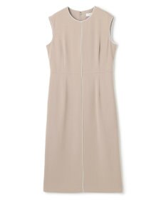 BEIGE， 【洗える・L-size】CINDY / クルーネックノースリーブワンピース
