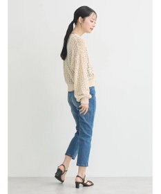 earth music&ecology クロップドデニムパンツ