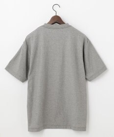 JOSEPH ABBOUD MOUNTAIN 【SPACE／UNISEX】スラブプレーティングボーダープリント Tシャツ