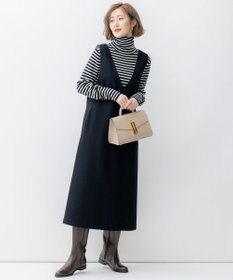 23区 ウールミルドジャージー ジャンパースカート