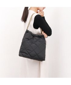 UNBILLION カシュカシュ cachecache / ナイロンキルティングチェーン手提げトート