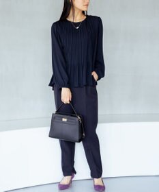 組曲 ベルトデザインスクエアショルダーバッグ